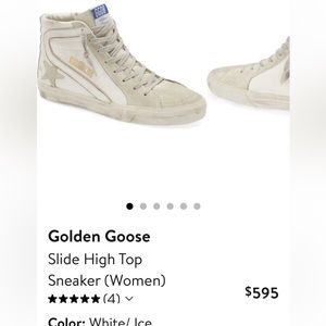 Golden Goose Hightop Sneakers. Size 41